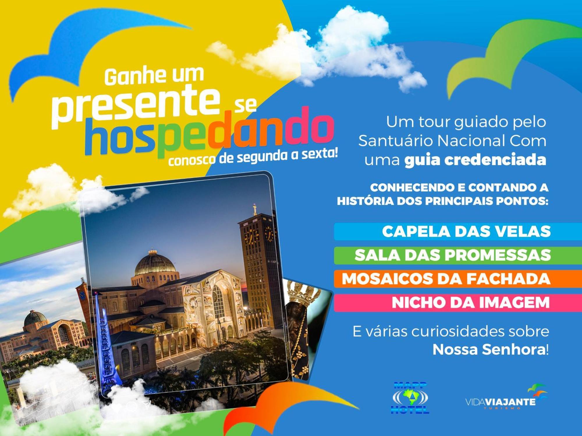 Mapp Hotel Aparecida-Sp Exterior photo